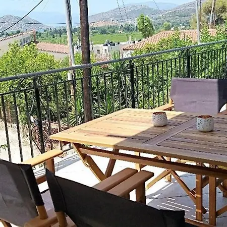 Of The Hill In Drepano-nafplio, Beautiful View Apartment *